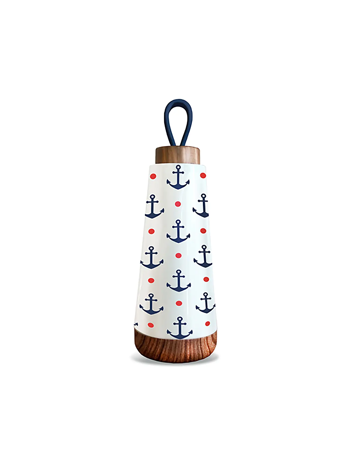 CHIC.MIC | Isolierflasche - Thermosflasche Loop Bioloco 0,35l Anchor Dots | 